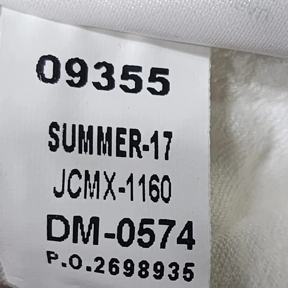 Women's J.Crew Toothpick Off White Skinny Jeans Size 26 Casual Summer Vacation - Picture 5 of 10